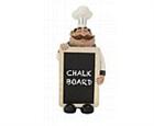 Happy Chef Statue with Chalkboard