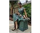 Enduring Love from a Mother Bronze Sculpture