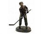 Ice Hockey Young Sports Boy Sculpture