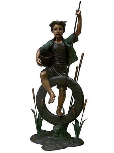 Adventurous Ted Boy Sculpture