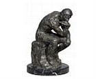 Tabletop Thinker by Rodin Sculpture