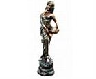 Sweet Woman Holding Urn Sculpture I