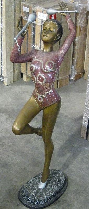 Cheerleader Girl Statue