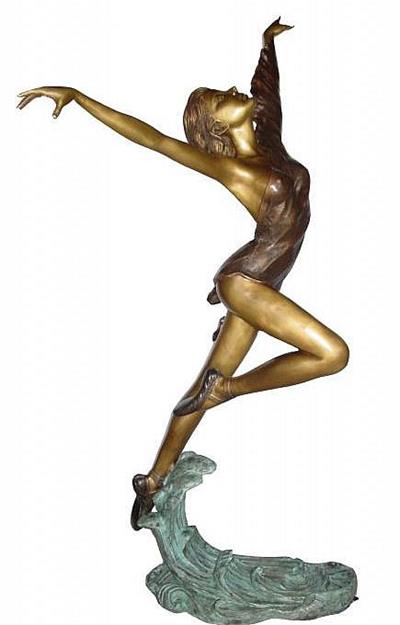 Ballerina's Elegance Life Size Sculpture