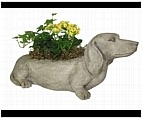 Dachshund Dog Planter