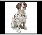 German Shorthaired Pointer Figurine