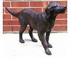 Large Golden Retriever Puppy Sculpture