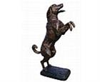 Excited Labrador Statue