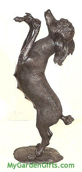 Bronze Dancing Poodle