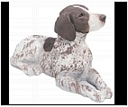 German Pointer Statue and Figurine