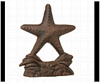 Starfish on a Wave Door Stop