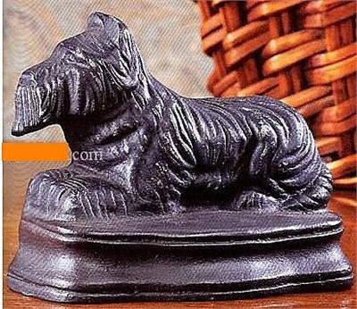 Cast Iron Dog Door Stop