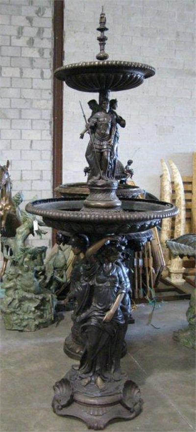 Roman Warriors Fountain