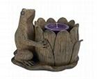 Pair of Frog Candle Holders