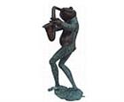 Avid Saxophone Player Statue