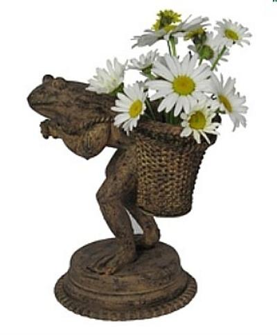 Walking Frog Planter Set of 2