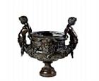 Classic Putto Urn with Handles