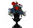 Tuscan Urn with Polished Black Finish