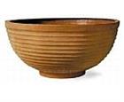 Architectural Ribbed Bowl Planter