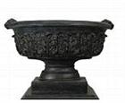 Wide Mouth Acanthus Urn