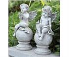 Cherub Finials Pair