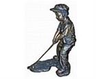 Golfer Boy on the Go Statue