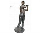 Tall Golfer Man Sculpture