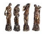 Women with the Urns - Set of Four