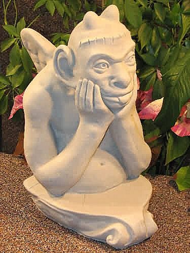 Large Notre Dame Gargoyle Statue