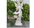 Dainty Fairy Statue and Bird Feeder