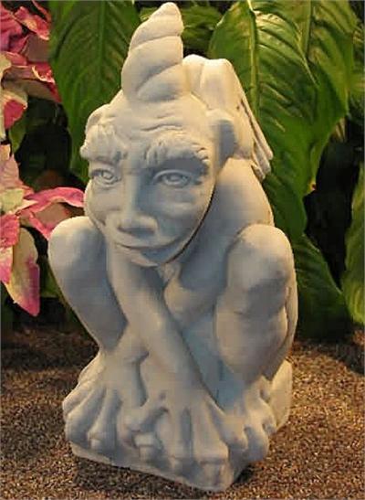 Funny Hunched Gargoyle Statue