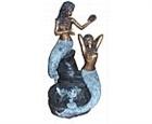 Mermaid Girls Fountain Statue