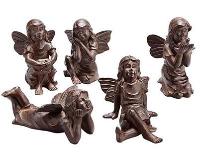 Fairies for Luck Figurines Set of 5