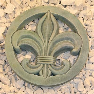 Fleur de Lis Stepping Stone