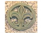 Fleur de Lis Stepping Stone