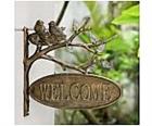 Welcome Bird Sign