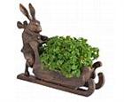 Rabbit Pushing Planter