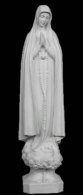 39"H Our Lady of Fatima Statue