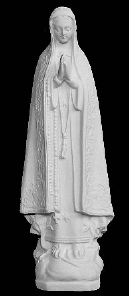 10"H Our Lady of Fatima Statue