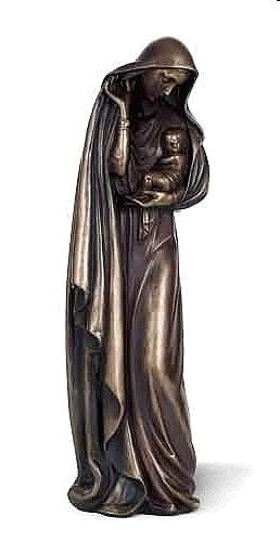 Mary and Baby Jesus Statue