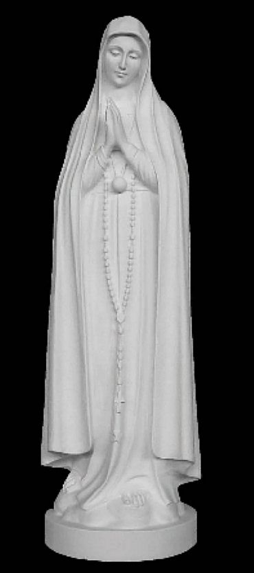 33"H Our Lady of Fatima Statue