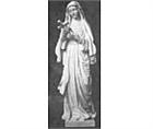 Saint Rita of Cascia in Marble - Custom Order