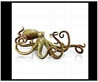 Squiggly Octopus Sculpture