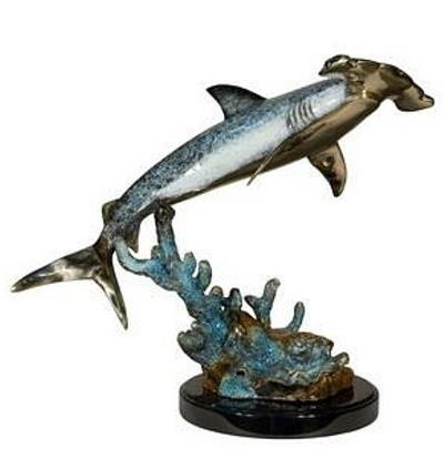 Hammerhead Bronze Sculpture