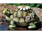 Flower Turtle Statue