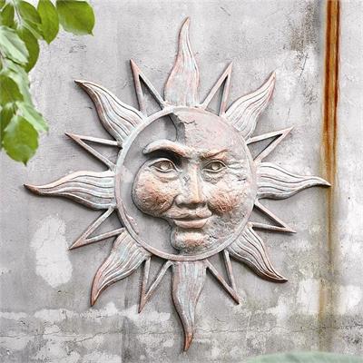 Half Face of the Sun Wall Plaque