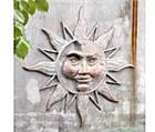 Half Face of the Sun Wall Plaque