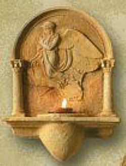 Guardian Angel with Child Votive Holder