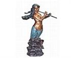 Singing Mermaid Bronze Sculpture